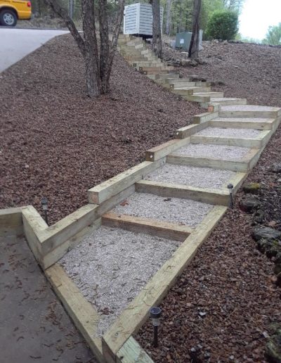 outdoor steps